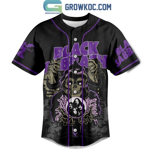 Black Sabbath Love Is Life Hate Is Living Death Personalized Baseball Jersey