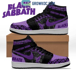 Black Sabbath Paranoid Air Force 1 Shoes
