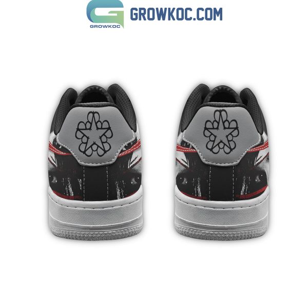 Black Veil Brides Scarlet Cross Air Force 1 Shoes