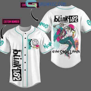 Blink 182 All The Small Things Personalized Baseball Jersey
