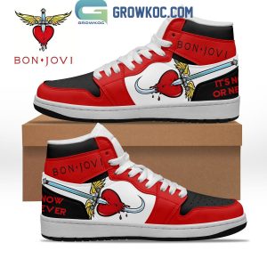 Bon Jovi It’s Now Or Never Air Jordan 1 Shoes