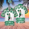Boston Celtics Men’s Basketball Palm Personalized Hawaiian Shirts
