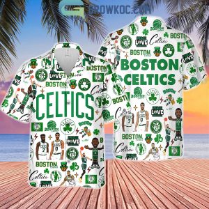 Boston Celtics Different Love Fleece Pajamas Set