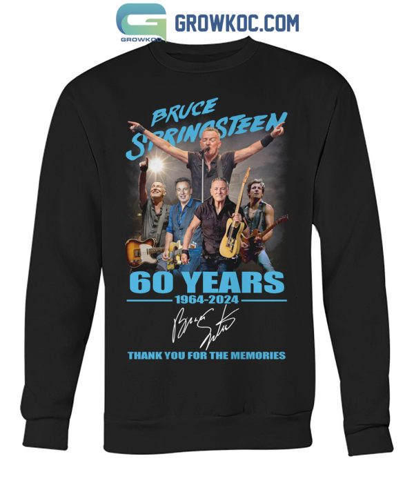 Bruce Springsteen 60 Years Of The Memories 1964-2024 T-Shirt