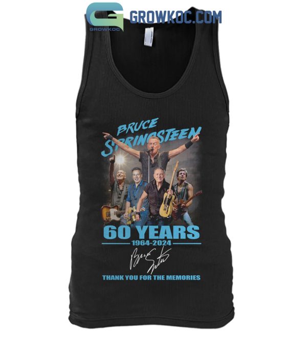 Bruce Springsteen 60 Years Of The Memories 1964-2024 T-Shirt