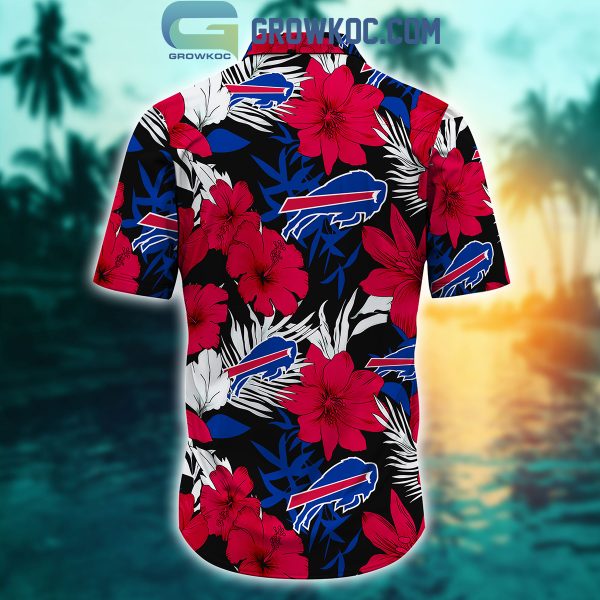 Buffalo Bills Tropical Aloha Hibiscus Flower Hawaiian Shirt