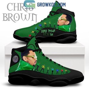 Chris Brown The 11:11 Tour Fan Air Jordan 13 Shoes