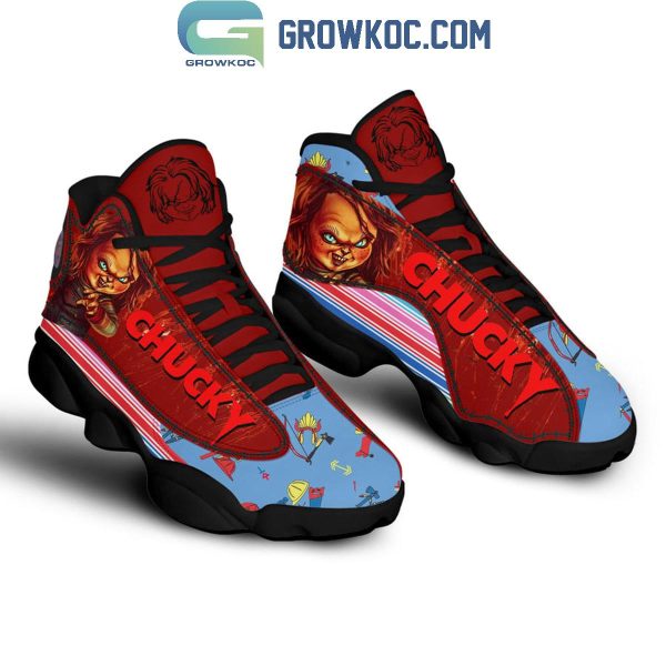 Chucky Horror Movie Wanna Play Air Jordan 13 Shoes