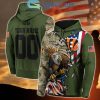 Chicago Bears Veteran Proud Of America Personalized Hoodie Shirts