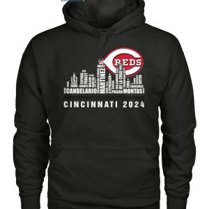 Cincinnati Reds City Horizon Team Player Name 2024 T-Shirt