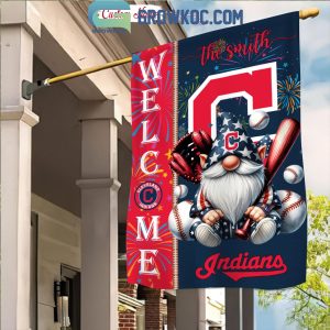 Cleveland Indians Happy 4th Of July Independence Day Personalized House Garden Flag