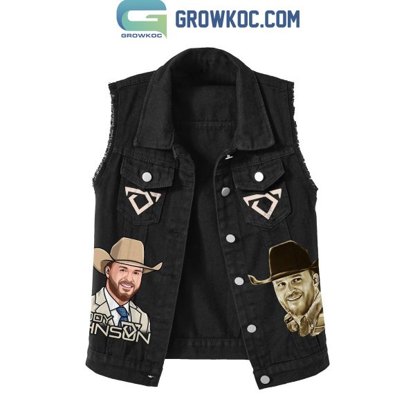 Cody Johnson If You Got A Dream Chase It Sleeveless Denim Jacket