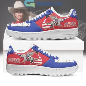 Cowboy Carter Beyonce Texas Hold ‘Em Fan Air Force 1 Shoes