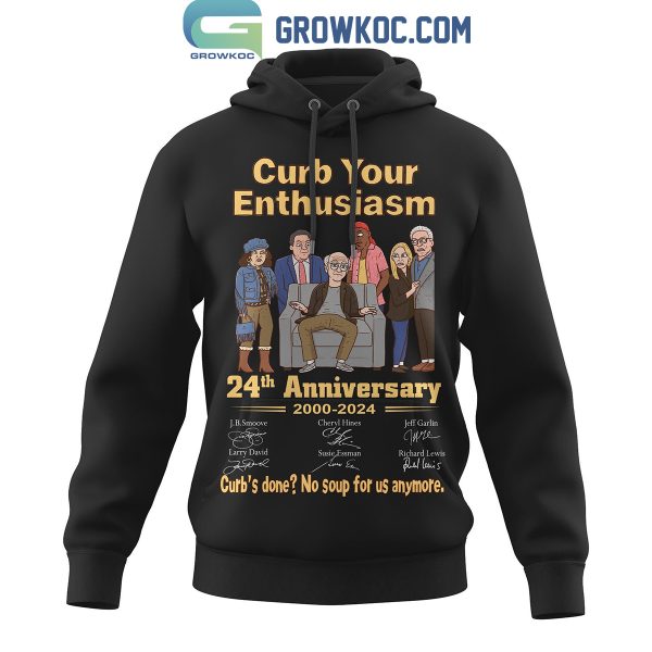 Curb Your Enthusiasm 24th Anniversary 2000 2024 Fan T-Shirt