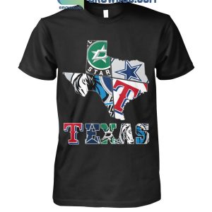 Dallas Cowboys Dallas Mavericks Dallas Stars Texas Rangers T-Shirt