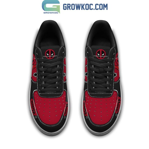 Deadpool The Anti Hero Fan Air Force 1 Shoes