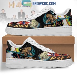 Def Leppard You’re Much Too Fast Too Strong Air Force 1 Shoes