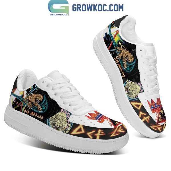 Def Leppard Pour Some Sugar On Me Air Force 1 Shoes
