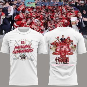 Denver Pioneers 2024 NCAA Men’s Ice Hockey National Champions Red Hoodie Shirt