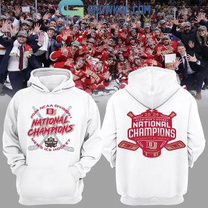 Denver Pioneers 2024 NCAA Men’s Ice Hockey National Champions Hoodie Shirts White