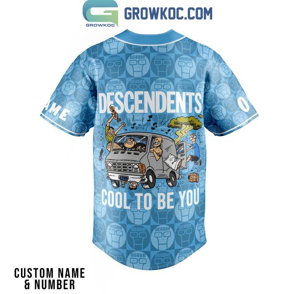 Descendents Cool To Be You Personalized Baseball Jersey