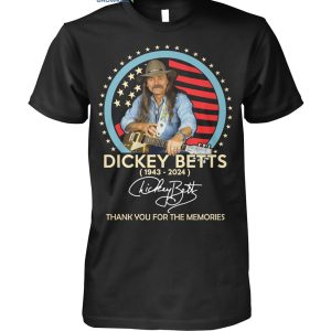 Dickey Betts The Allman Brothers Band 2024 T Shirt