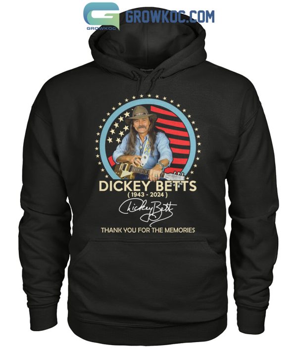 Dickey Betts The Allman Brothers Band 2024 T Shirt