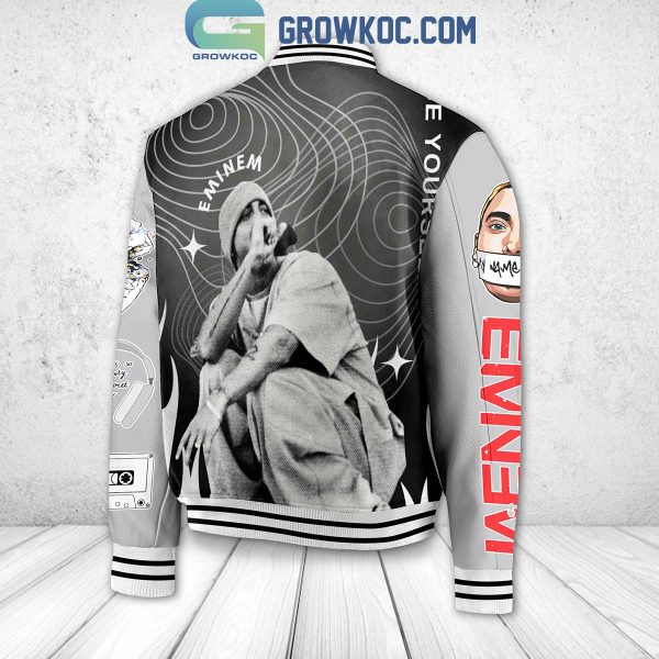 Eminem Rap God Lose Yourself Personalized Baseball Jacket