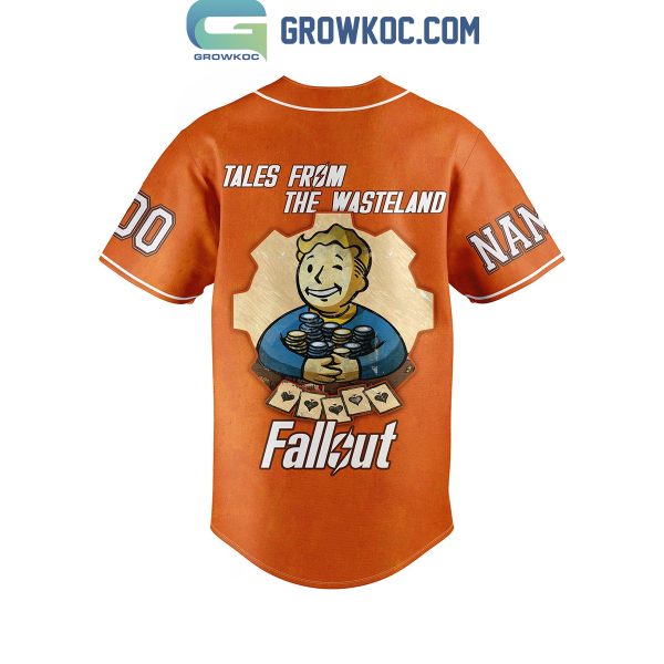 Fallout Nuka Break Tales From The Wasteland Personalized Baseball Jersey