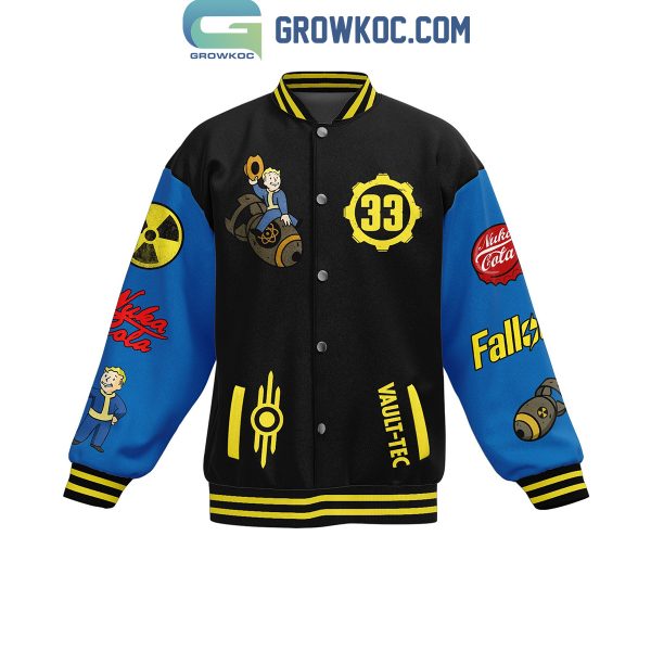 Fallout Surface Never Vault Forever Fan Baseball Jacket