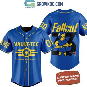 Fallout A Very Special Vault 33 PSA Fan Baseball Jacket