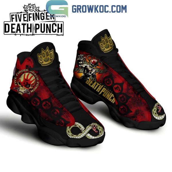 Five Finger Death Punch Rock Band Air Jordan 13 Shoes
