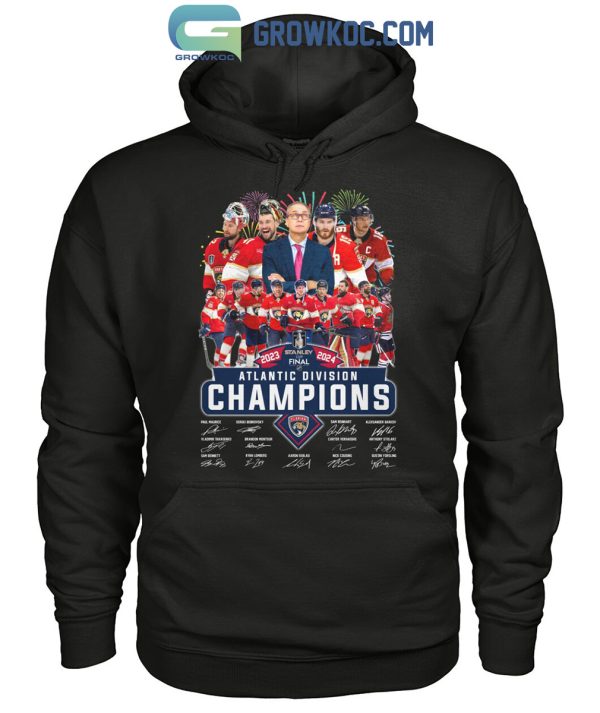 Florida Panthers Atlantic Division Champions 2024 T Shirt