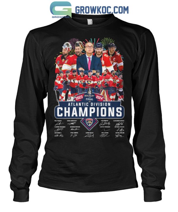 Florida Panthers Atlantic Division Champions 2024 T Shirt