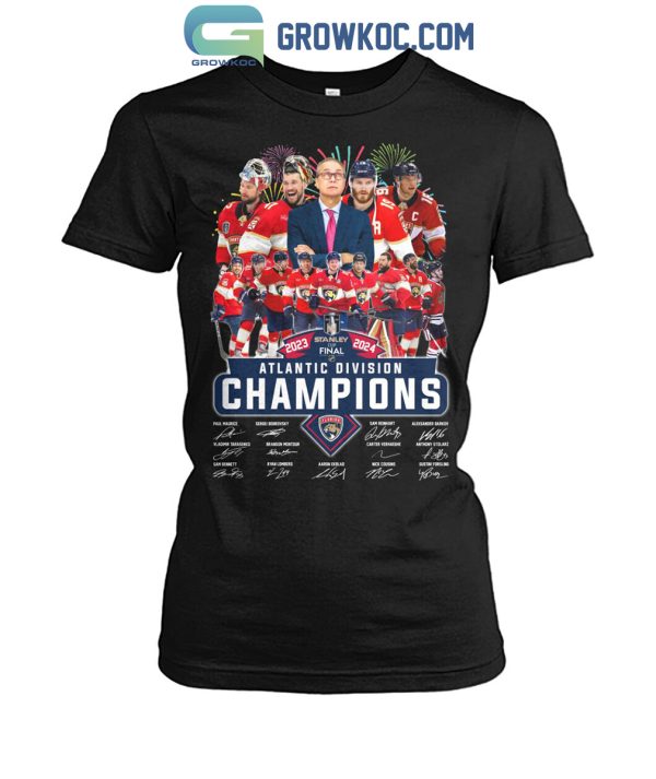 Florida Panthers Atlantic Division Champions 2024 T Shirt