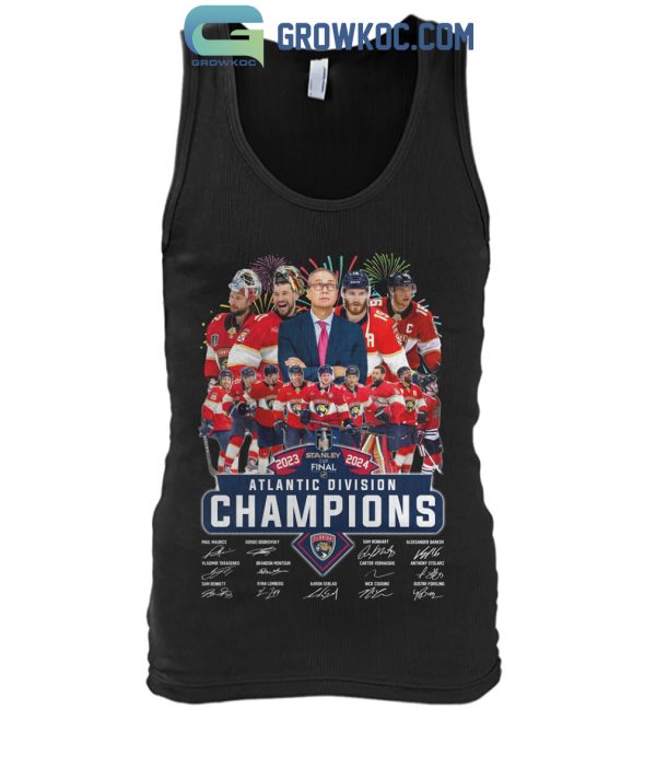 Florida Panthers Atlantic Division Champions 2024 T Shirt