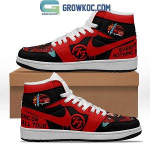 Foo Fighters Everything Or Nothing At All Tour Air Jordan 1 Shoes