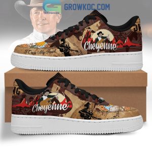 George Strait Cheyenne I Cross My Heart Air Force 1 Shoes