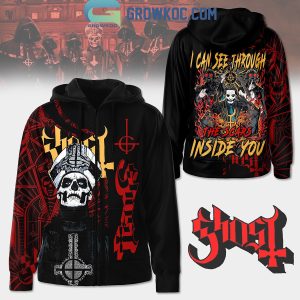 Ghost I Can See Through The Scars Inside You Hoodie Shirts