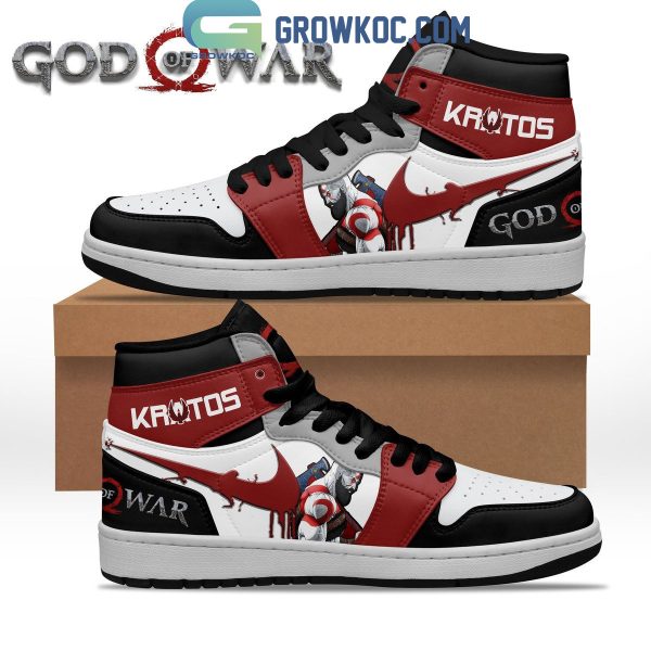 God Of War Kratos Fan Air Jordan 1 Shoes