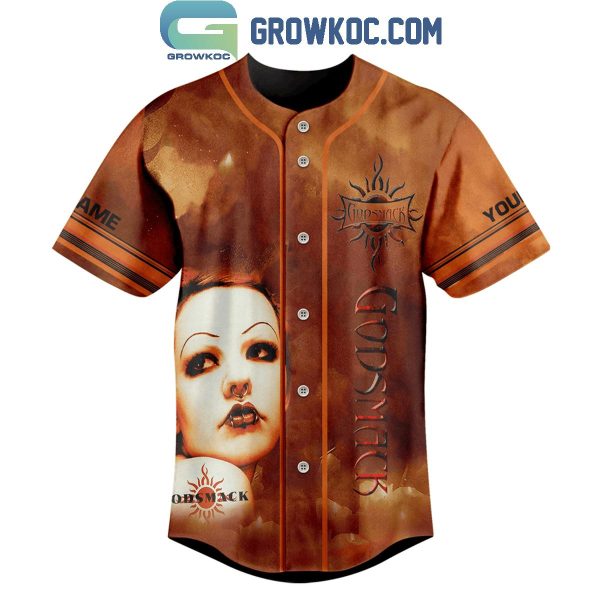 Godsmack Under Your Scars Fan Personalized Baseball Jersey