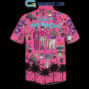 Gorillaz You Got The Feeling Hawaiian Shirts