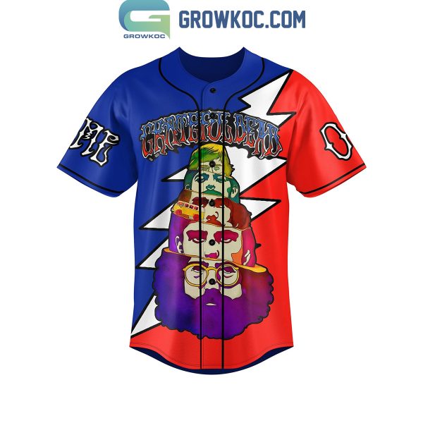 Grateful Dead Not All Who Wanders Are Lost Love Explore Personalized Baseball Jersey