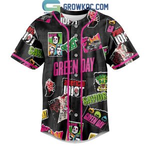 Green Day American Idiot Savior Personalized Baseball Jersey