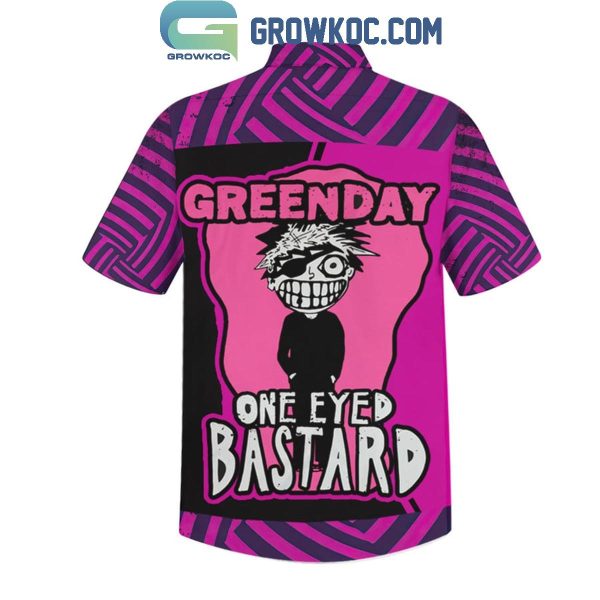 Green Day One Eyed Bastard Fan Hawaiian Shirt