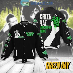 Green Day Presents American Idiot Baseball Jacket
