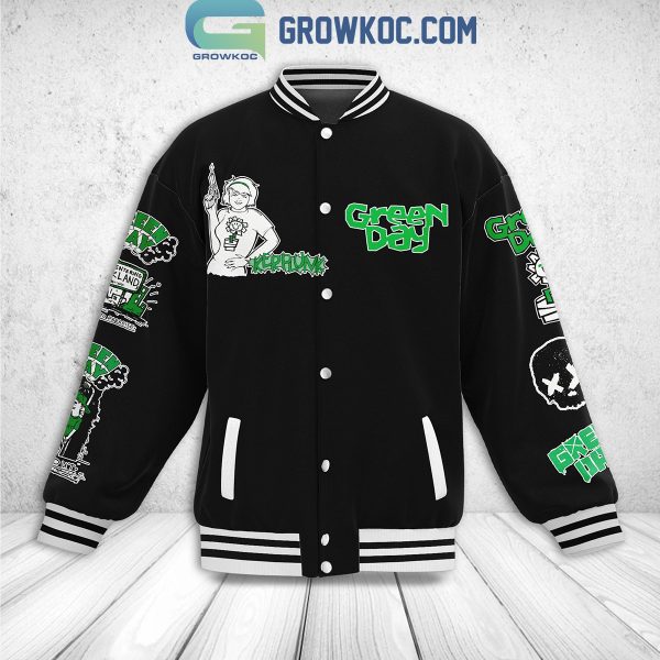 Green Day Presents American Idiot Baseball Jacket