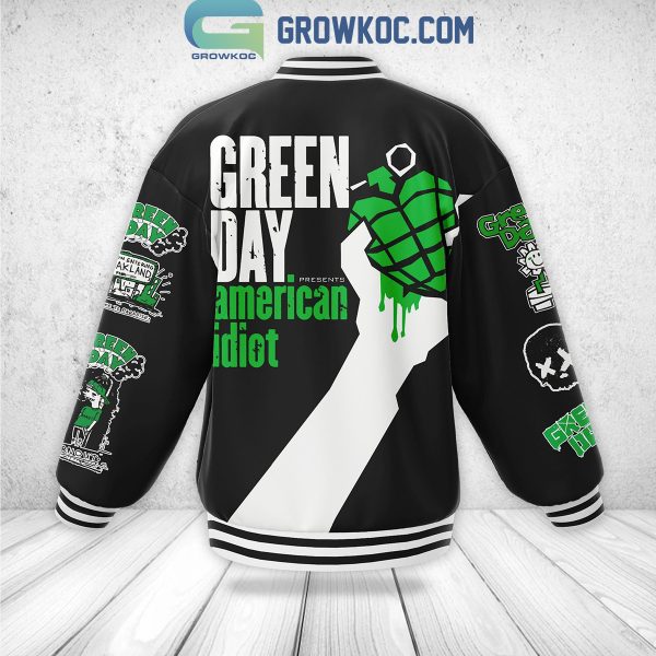 Green Day Presents American Idiot Baseball Jacket