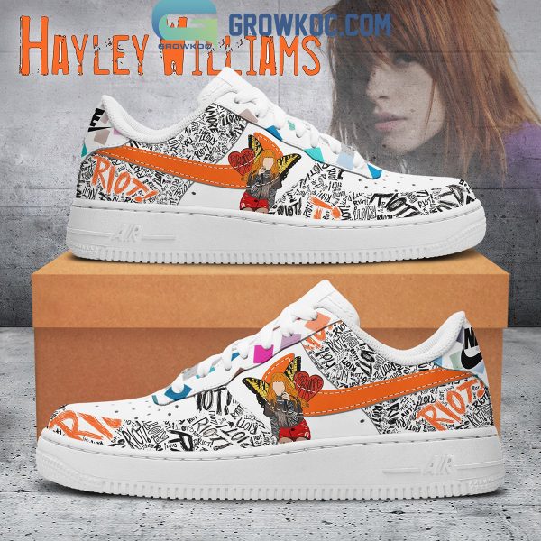 Hayley Williams Butterflies Fan Air Force 1 Shoes