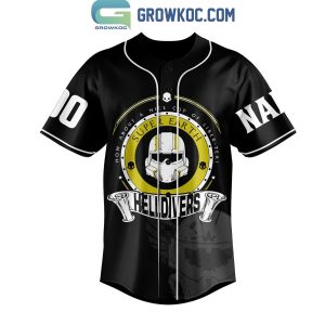 Helldivers How About A Nice Cup Of Liber tea Personalized Baseball Jersey